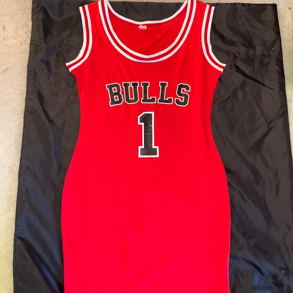 Bulls jersey dress. Never worn